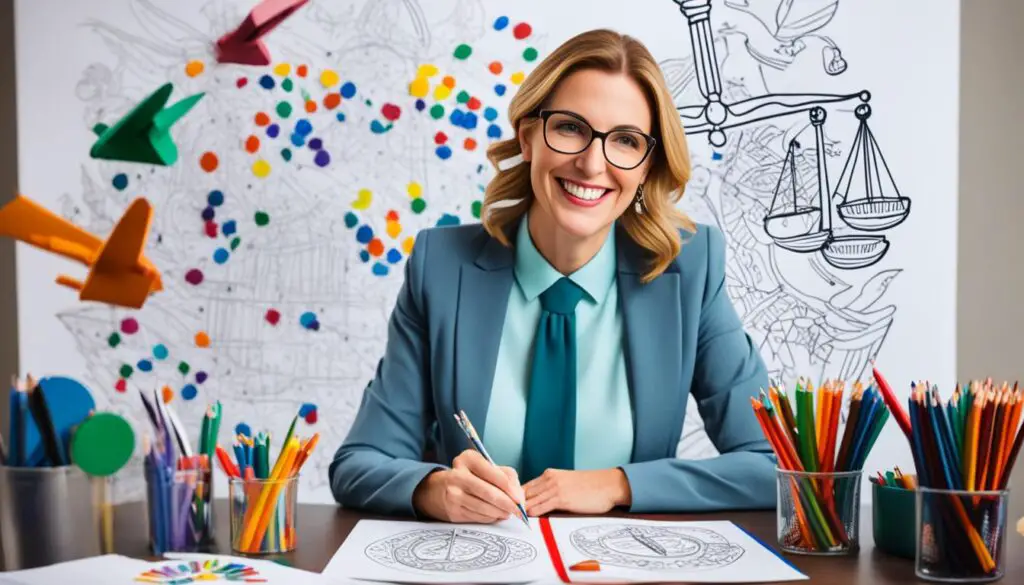 lawyer coloring book